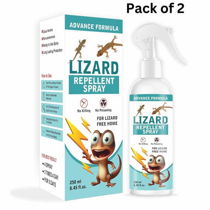 Lizard Repellent for Home Spray Pest Control 250ML (Buy 1 Get 1 Free)