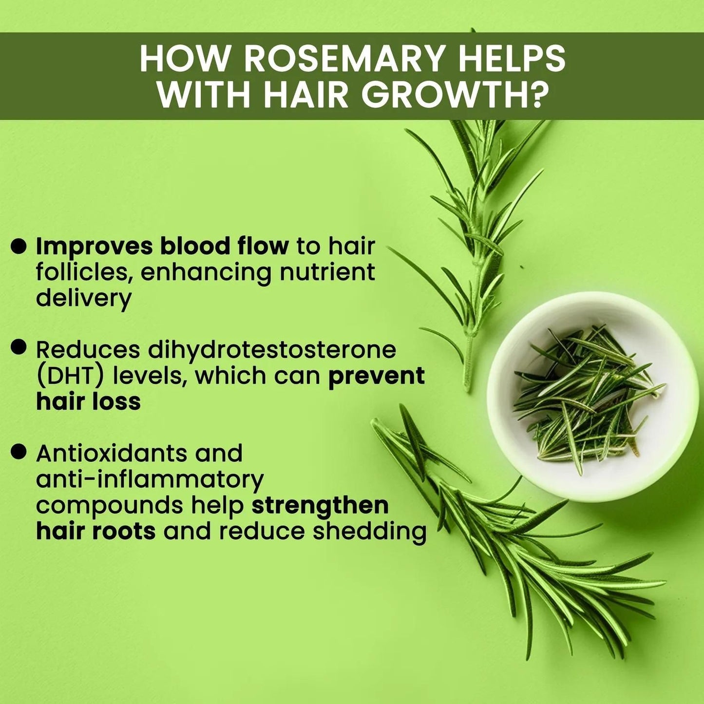 Rosemary Water, Hair Spray For Regrowth (Buy 1 Get 2 Free)