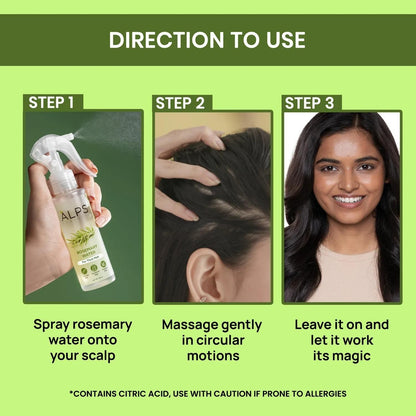 Rosemary Water, Hair Spray For Regrowth (Buy 1 Get 2 Free)